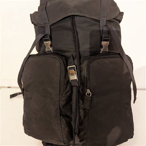 prada v136 price|Authentic prada nylon large backpack black V136 nero Tessuto.